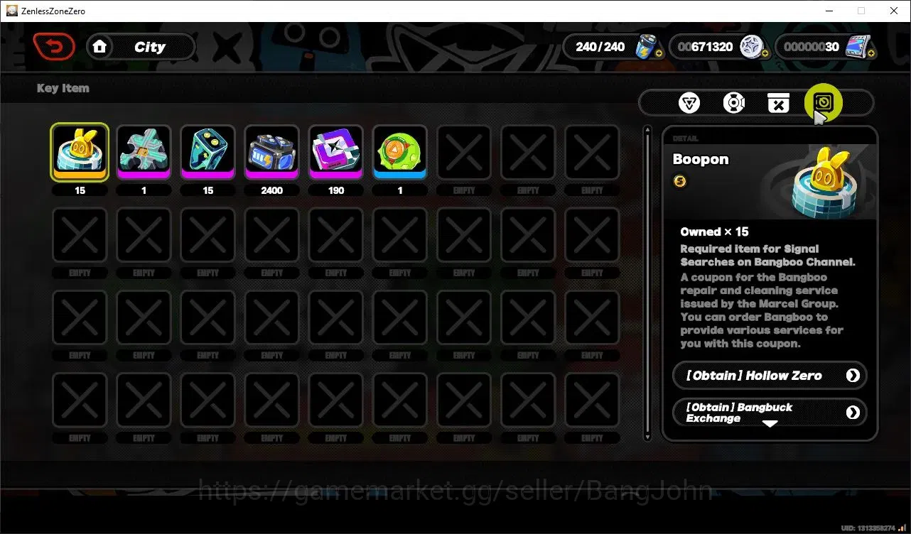 Zenless Zone Zero Accounts Starter Asia | Lv 06 | Velina Limited Lv 1, Anby Lv 10, 8 A-Class Lv 1| 30 Poly | TakeMail Check 10