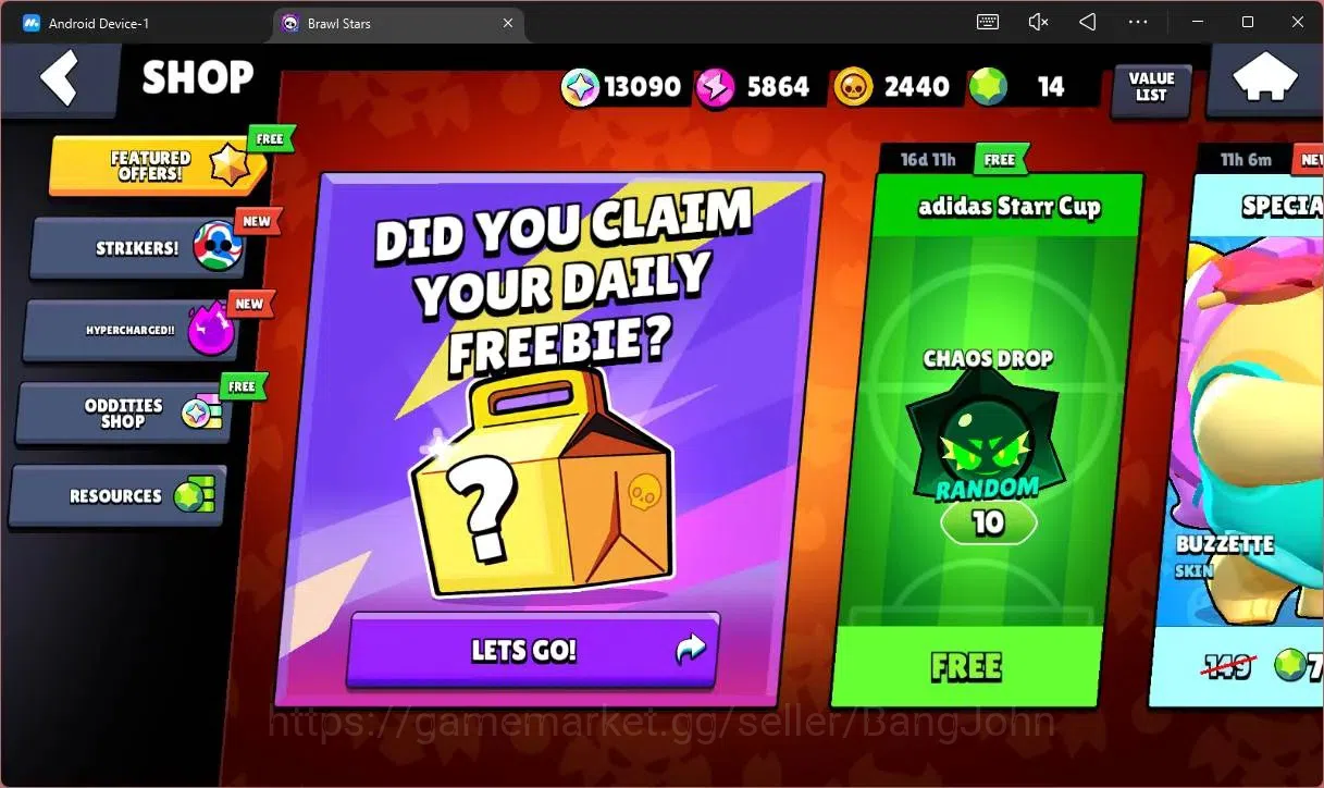 Brawl Stars Accounts Global |45852 Trophhy|88 Brawler|21 Max Hypercharg image 4