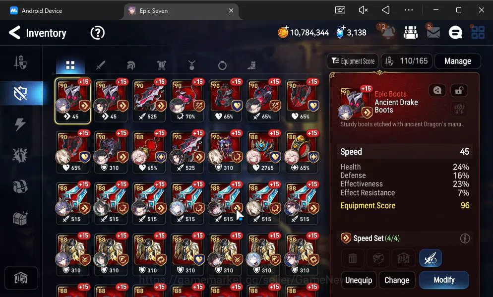Epic Seven Accounts GLOBAL UNVERIF|6 ML(BArunka,Har Setti,TE kayron,Et image 10