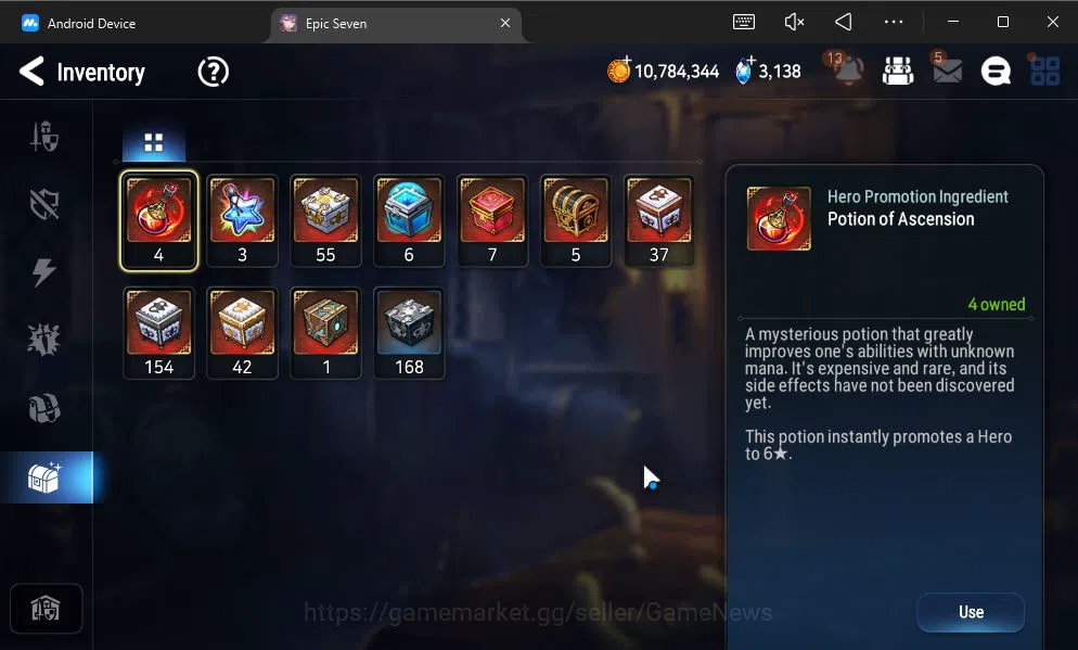 Epic Seven Accounts GLOBAL UNVERIF|6 ML(BArunka,Har Setti,TE kayron,Et image 7