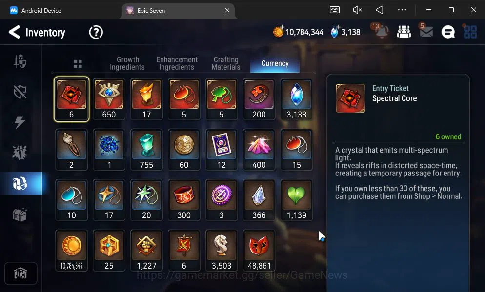 Epic Seven Accounts GLOBAL UNVERIF|6 ML(BArunka,Har Setti,TE kayron,Et image 8