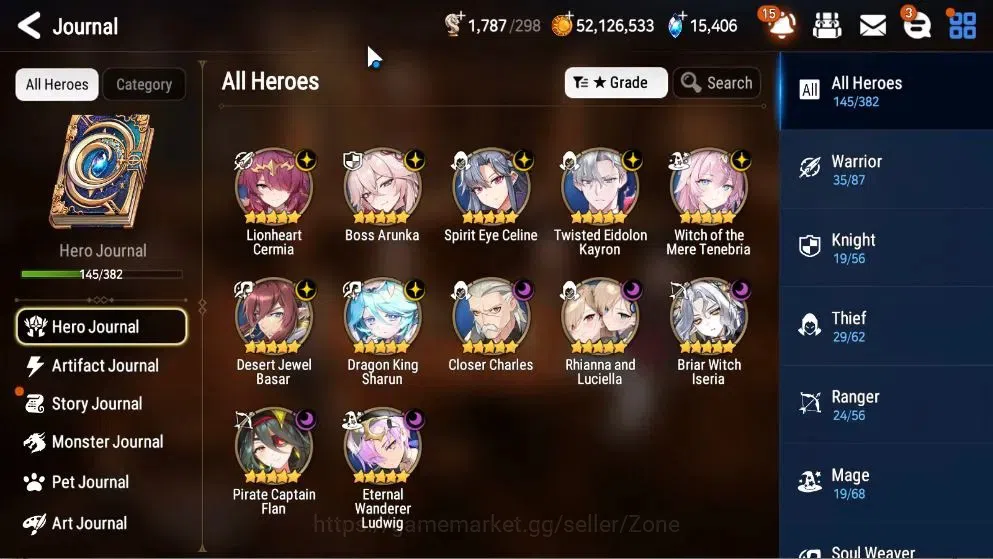 Epic Seven Accounts GLOBAL|20ML (Setsuka, Arby, STene, LQC, BArunka Et image 1