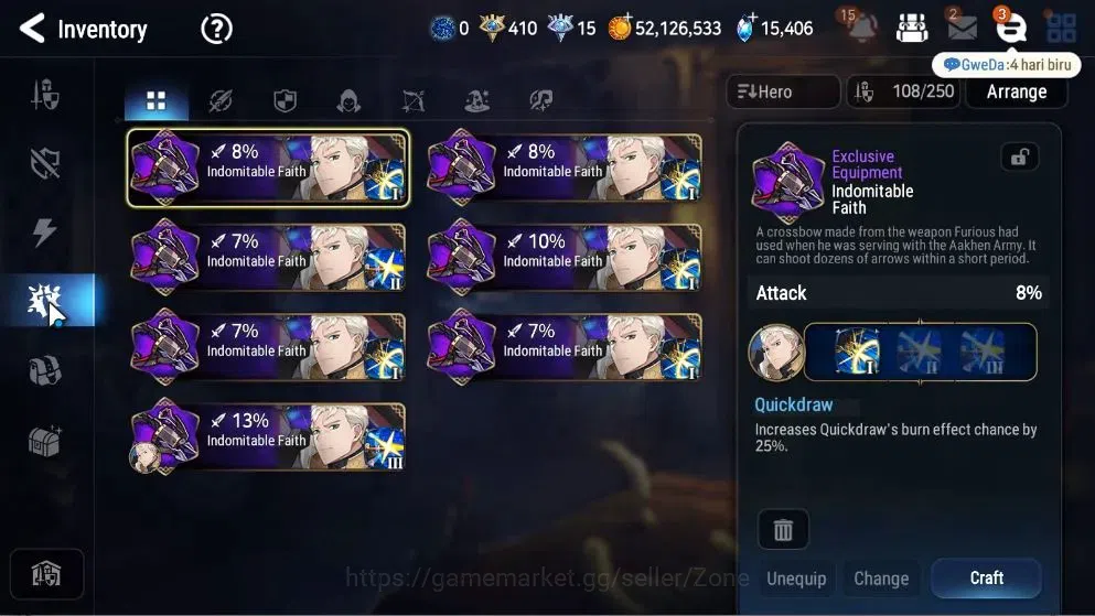 Epic Seven Accounts GLOBAL|20ML (Setsuka, Arby, STene, LQC, BArunka Et image 11