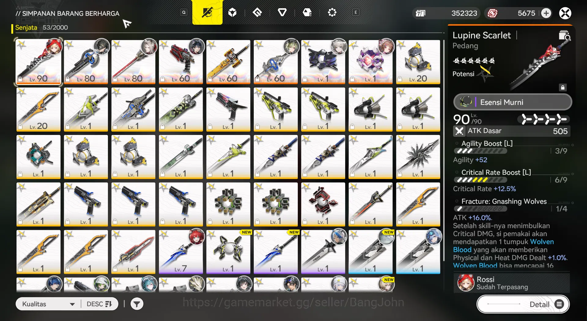 Arknights: Endfield Accounts ASIA | Level 51 | 1 Limit+1 Sign | Rossi Sign | MC Male | 10K Oberyl, 6K Arsenal | AKE299 4