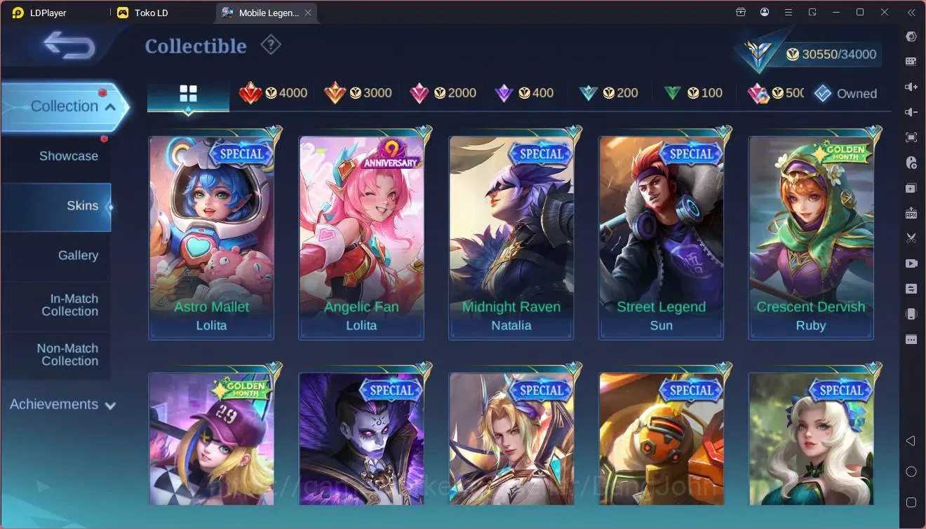 Mobile Legends: Bang Bang Accounts Global|Hero 105|Skin 145|Expert|CC Natalia|9th Fan image 13