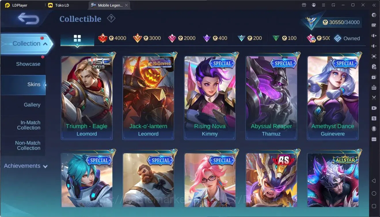Mobile Legends: Bang Bang Accounts Global|Hero 105|Skin 145|Expert|CC Natalia|9th Fan image 16