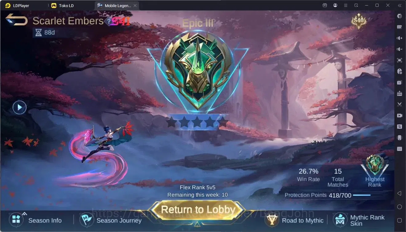 Mobile Legends: Bang Bang Accounts Global|Hero 105|Skin 145|Expert|CC Natalia|9th Fan image 20