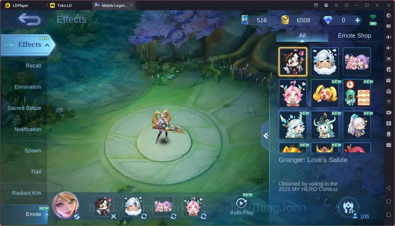 Mobile Legends: Bang Bang Accounts Global|Hero 105|Skin 145|Expert|CC Natalia|9th Fan image 6