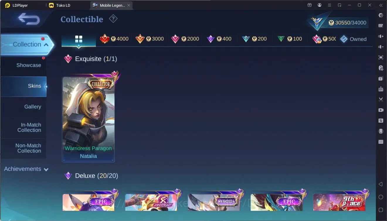 Mobile Legends: Bang Bang Accounts Global|Hero 105|Skin 145|Expert|CC Natalia|9th Fan image 7