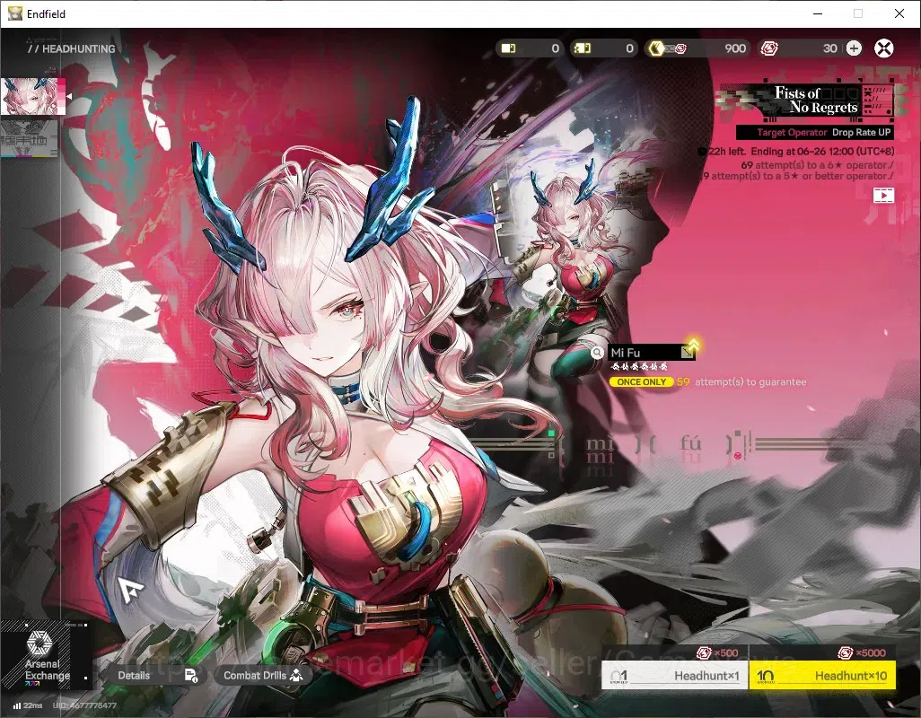 Arknights: Endfield Accounts ASIA|Lv 60|8 SSR (4 Limit) + 16 (*6 Wep)|[Laevatai image 14