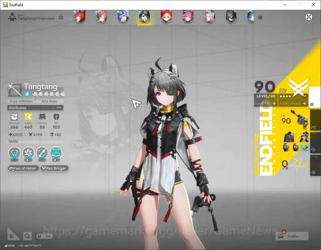Arknights: Endfield Accounts ASIA|Lv 60|8 SSR (4 Limit) + 16 (*6 Wep)|[Laevatai image 2
