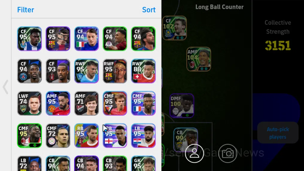 eFootball Accounts Mobile|BigTime(Eden Hazard),Ronaldinho Gaucho(Phen image 2