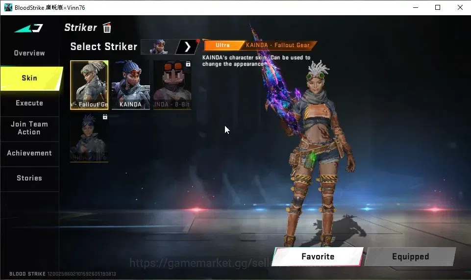 Blood Strike Accounts ASIA|EVO UMP45-Forsaken Lv6|2 ETERNAL[EMMA-Luxie M image 15