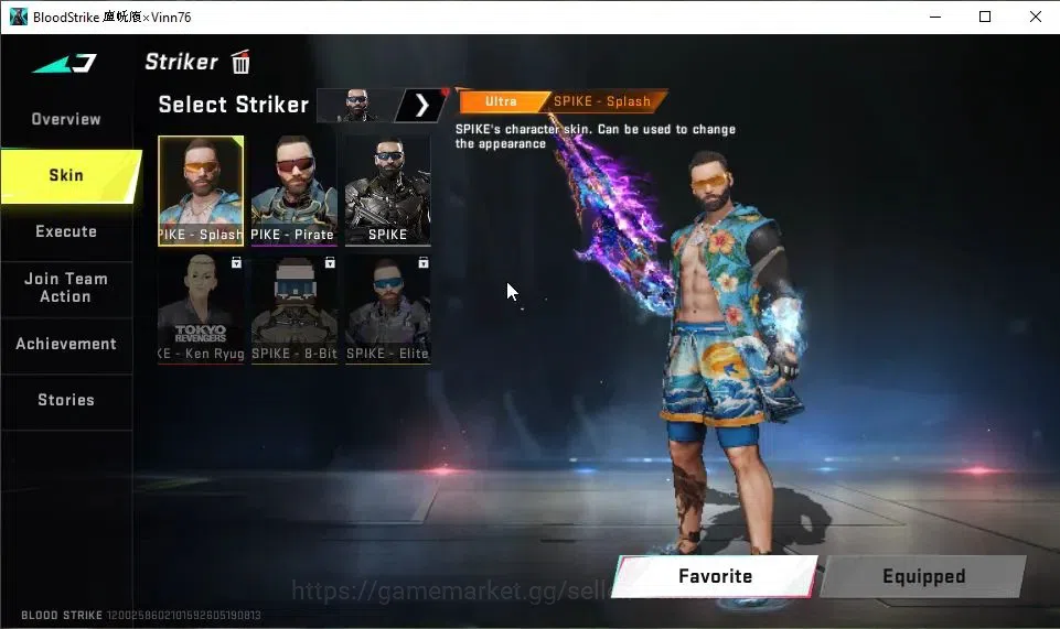 Blood Strike Accounts ASIA|EVO UMP45-Forsaken Lv6|2 ETERNAL[EMMA-Luxie M image 17