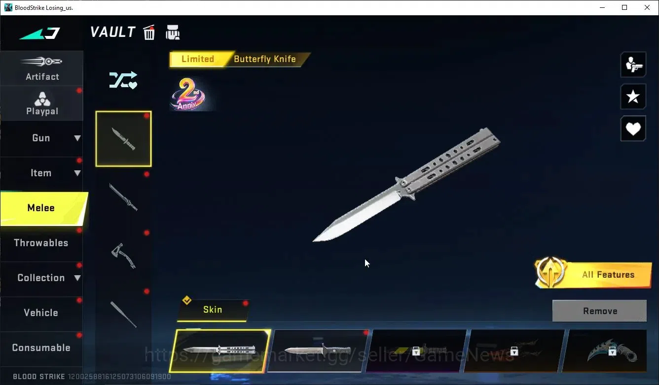 Blood Strike Accounts ASIA|Collab 7DS AK47,Karl98,BLEACH Byakuya,AOT-KAG image 6