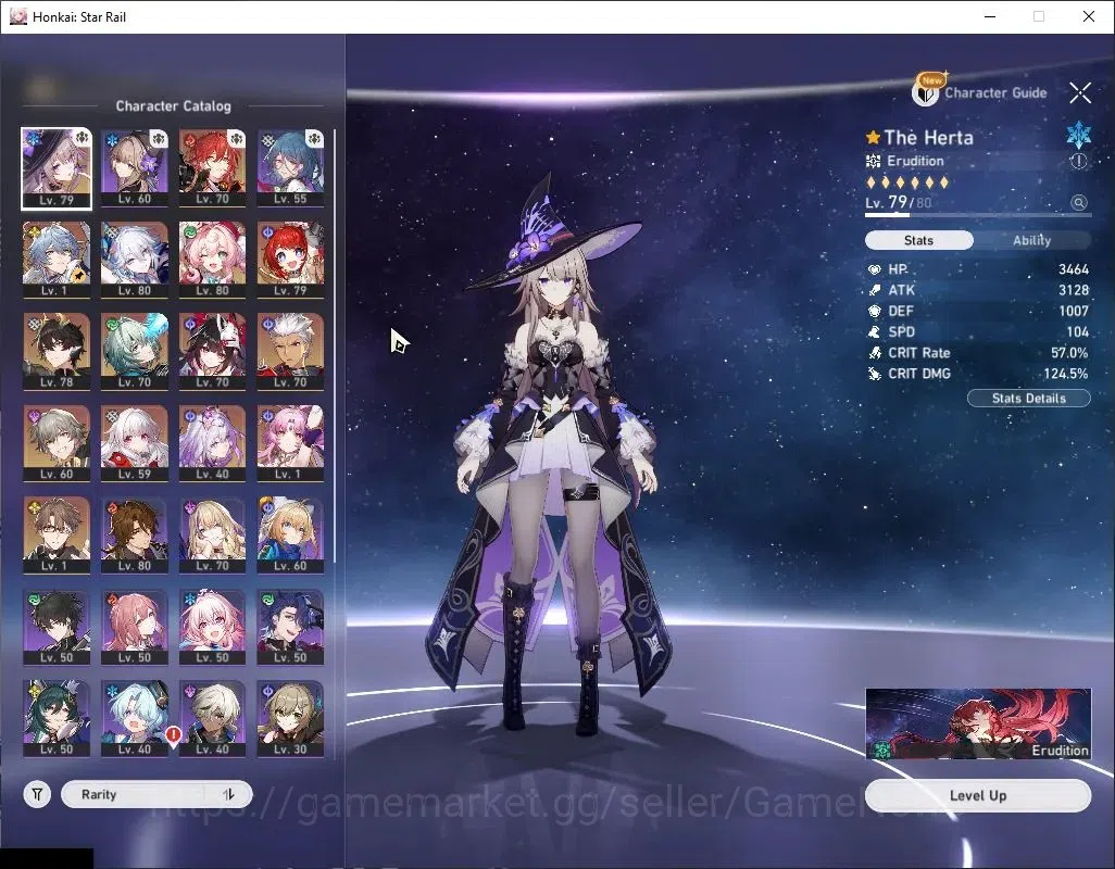 Honkai Star Rail Accounts Asia|TL 67|Premium The Herta|11 Limited|(Yao Guang image 4