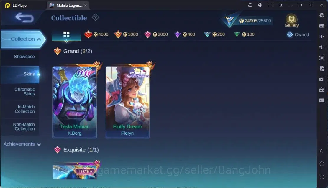 Mobile Legends: Bang Bang Accounts Global |Hero 41|Skin 91|Expert|11.11 X.Borg|Sanrio image 6