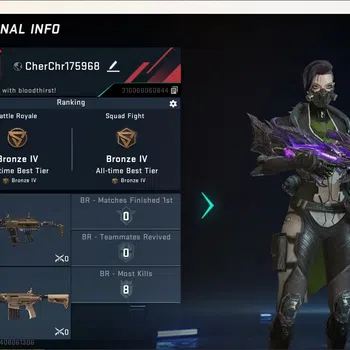 Blood Strike Accounts Others ASIA|1 Eternal Gun: Kala-Whisper|Ultra Melee Katar-Selachian|2 Legendary Gun|1 Epic