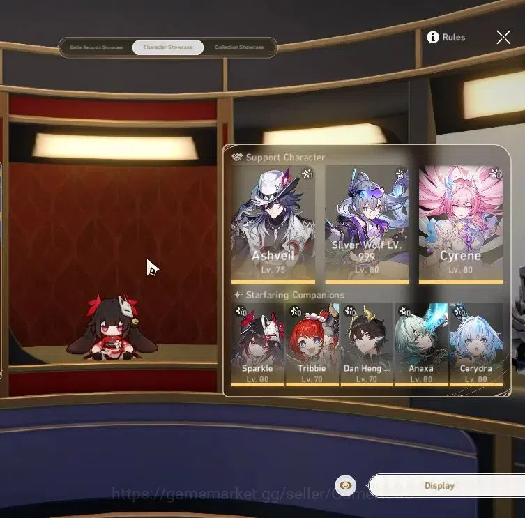 Honkai Star Rail Accounts Asia|TL68|Anaxa+sign&Archer PreamTeam|18 Limited|C image 2