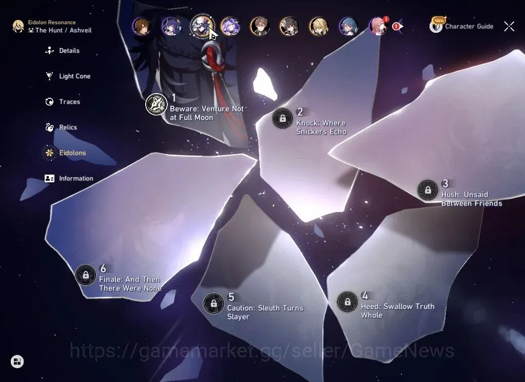 Honkai Star Rail Accounts Asia|TL68|Anaxa+sign&Archer PreamTeam|18 Limited|C image 6