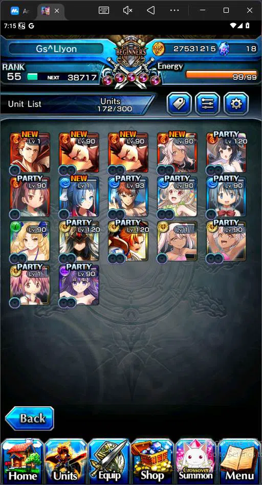 Grand Summoners Accounts Others GLOBAL|17 Ascend|Summer Miyu,Shirou emiya TW,Kirisame,Chloe,Summer Sakura|more detail check 7
