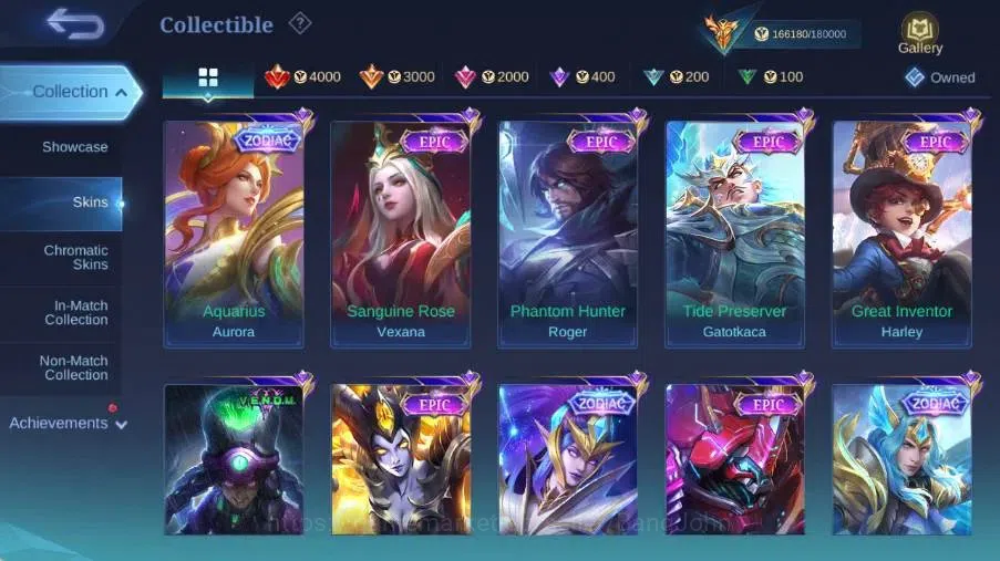 Mobile Legends: Bang Bang Accounts Global|Skin 544|Mega|Legend Alucard,Lunox,PRIME Cl image 15