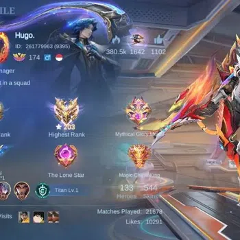Mobile Legends: Bang Bang Collector Global|Skin 544|Mega|Legend Alucard,Lunox,PRIME Cl image 1