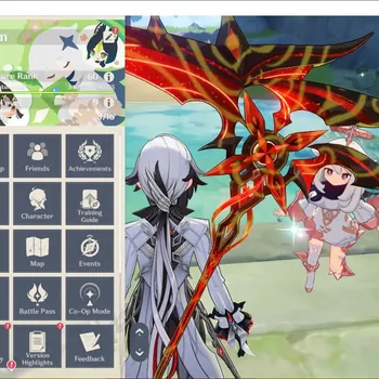 Genshin Impact Accounts Others ASIA|AR 60|15 Limited(6*5 Std)+4 Sign(10*5 WP)|Arlecchino+Sign,Raiden