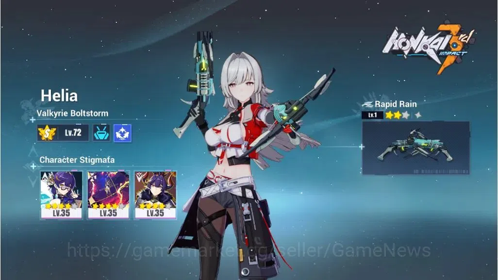 Honkai Impact 3rd Accounts Mid-Game SEA|Lvl 76|5K DM|3 Fullset|Seele Wings of Panacea4/4,Coralie VB4/4,Lunar 17