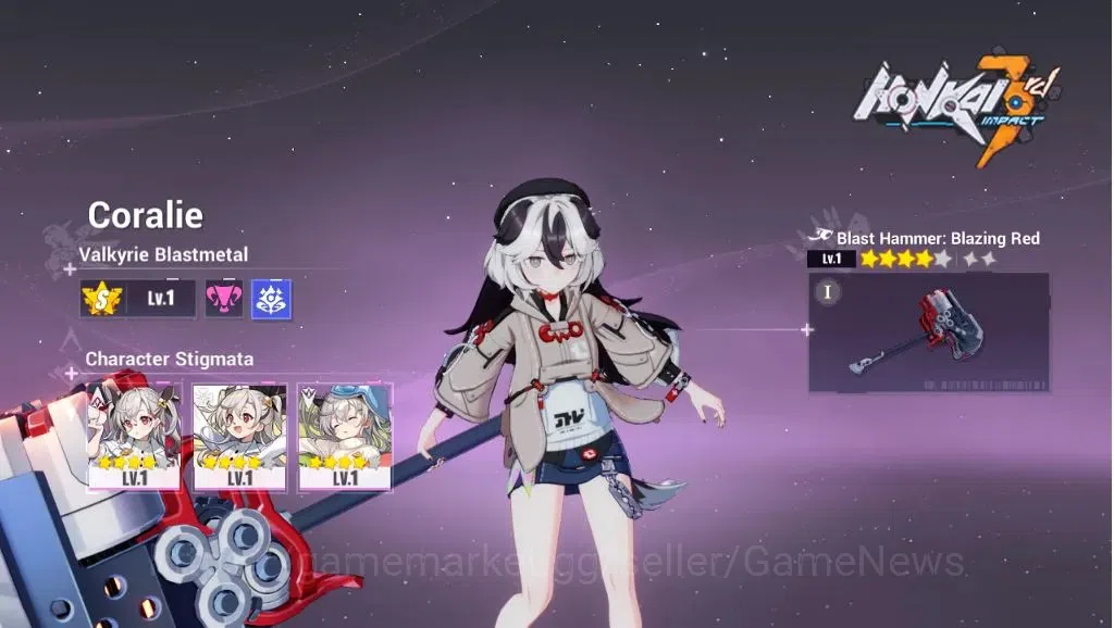 Honkai Impact 3rd Accounts Mid-Game SEA|Lvl 76|5K DM|3 Fullset|Seele Wings of Panacea4/4,Coralie VB4/4,Lunar 18