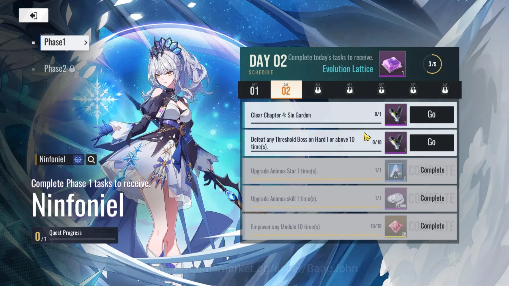 Etheria: Restart Accounts GLOBAL | Starter Lvl 15 | 10 SSR Char | MC Costume image 1