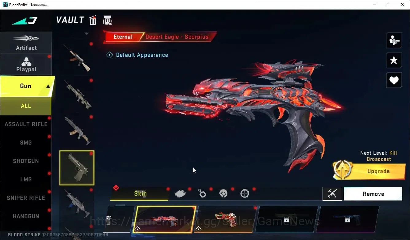 Blood Strike Accounts ASIA|ETERNAL DeAgle+COLLAB TOKRAV MCX,FN2K,Takemic image 12