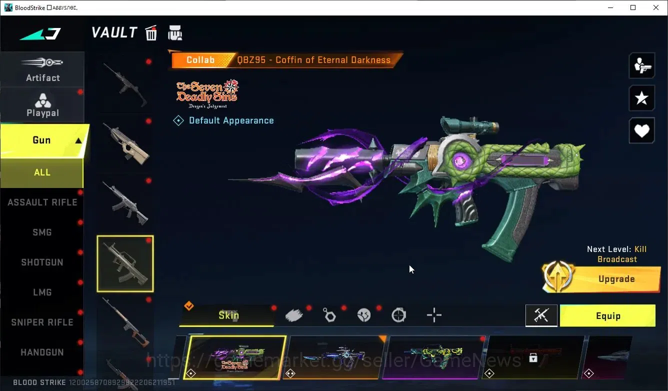 Blood Strike Accounts ASIA|ETERNAL DeAgle+COLLAB TOKRAV MCX,FN2K,Takemic image 16