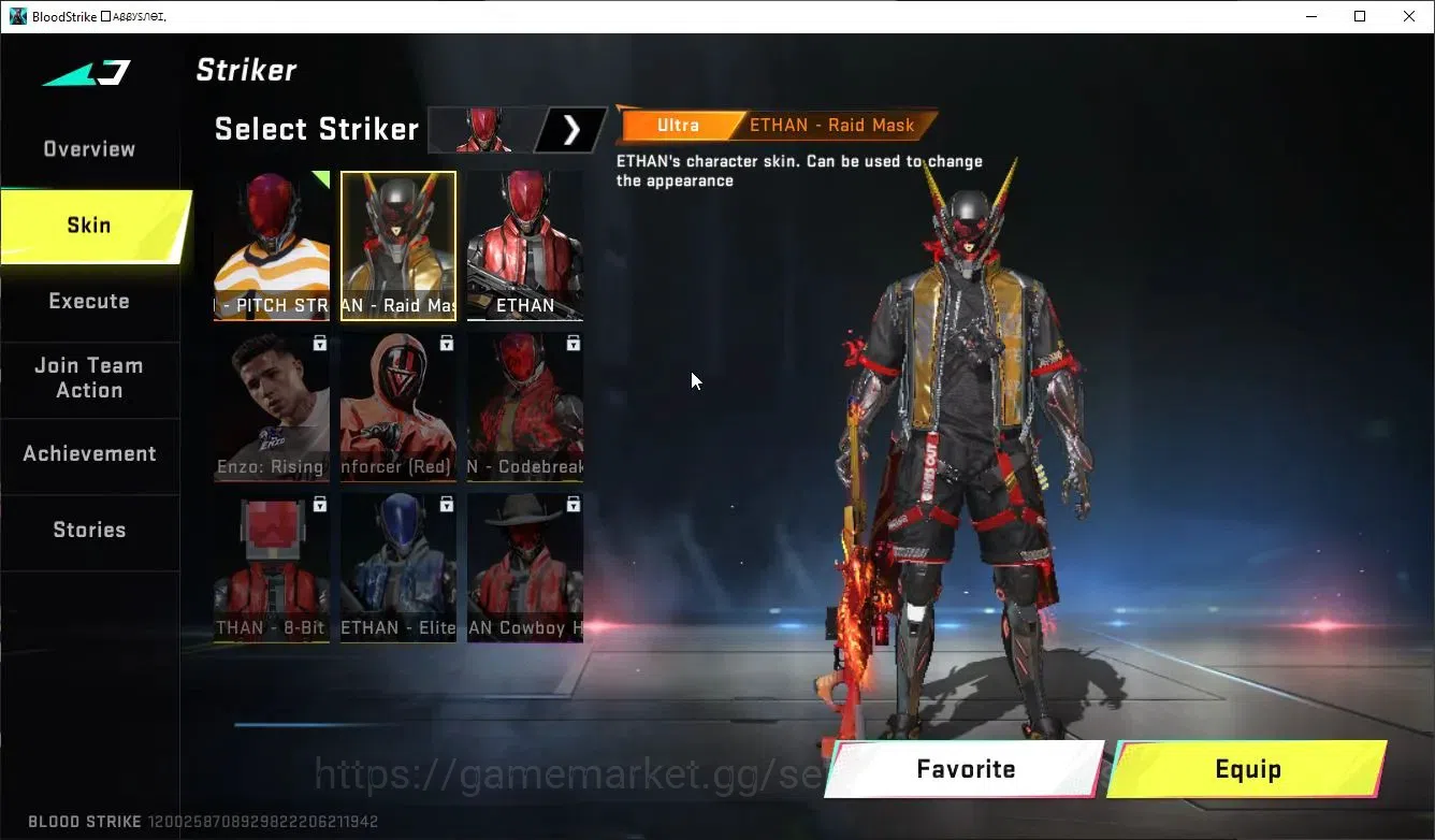 Blood Strike Accounts ASIA|ETERNAL DeAgle+COLLAB TOKRAV MCX,FN2K,Takemic image 6