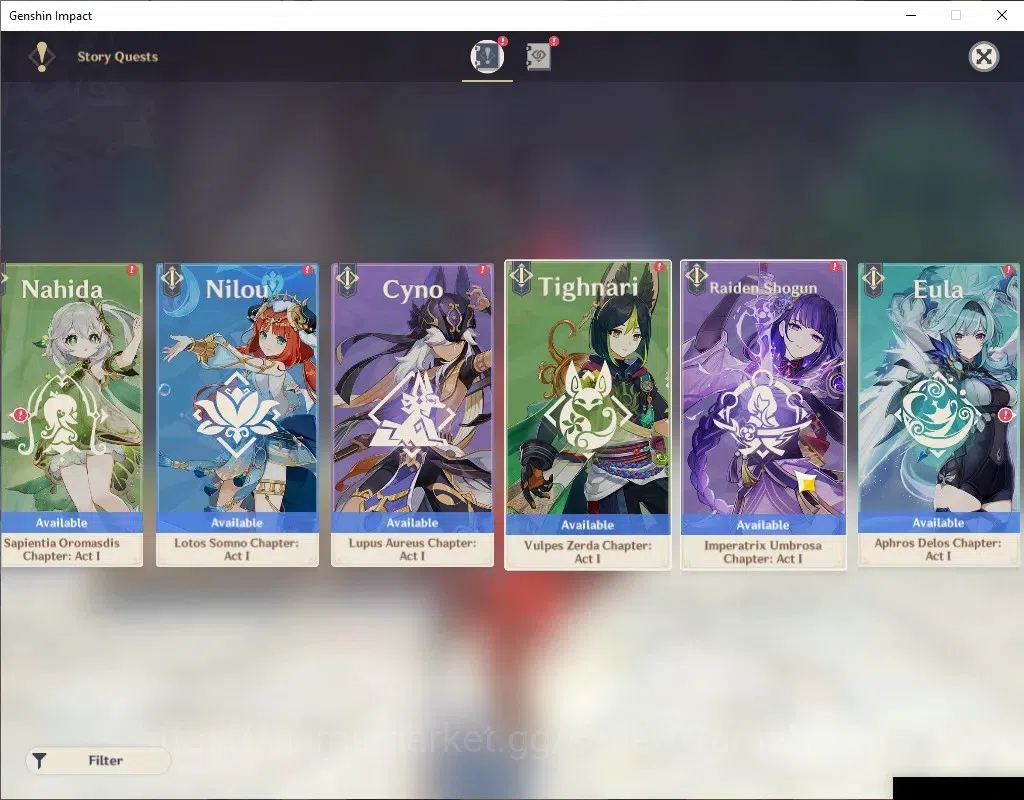 Genshin Impact Accounts ASIA |AR 53 |3 Limited + 1 (*5Wep) |Arlecchino,Fur image 10