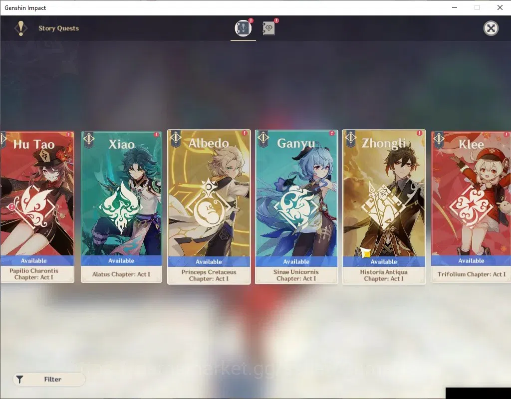 Genshin Impact Accounts ASIA |AR 53 |3 Limited + 1 (*5Wep) |Arlecchino,Fur image 11