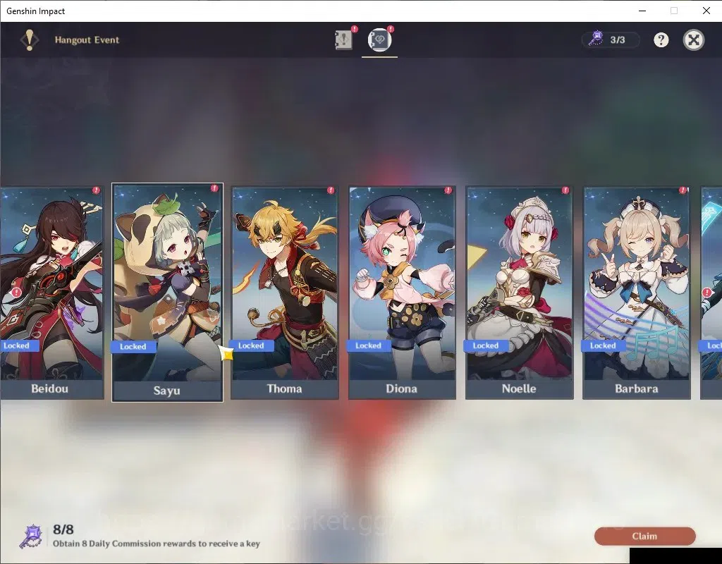 Genshin Impact Accounts ASIA |AR 53 |3 Limited + 1 (*5Wep) |Arlecchino,Fur image 12