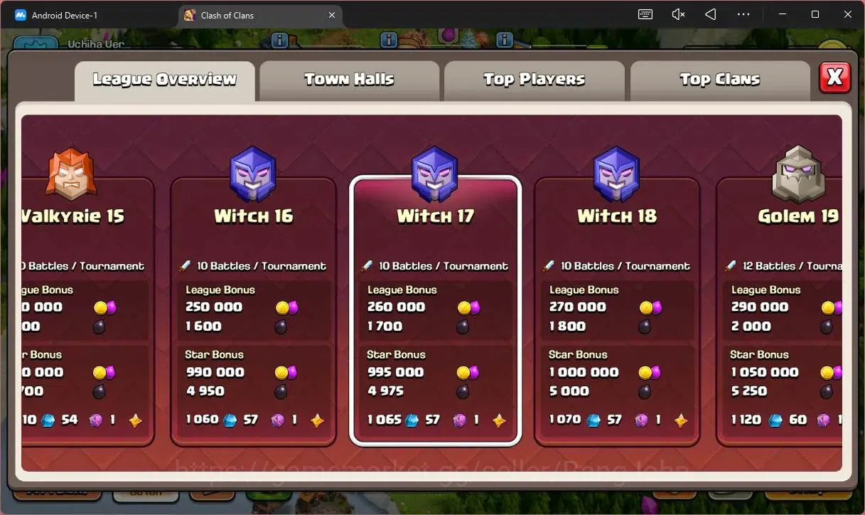 Clash of Clans Accounts Global |TH15–BH8|LVL 214|HH 9|BK55,AQ86,MP51,GW34, image 10