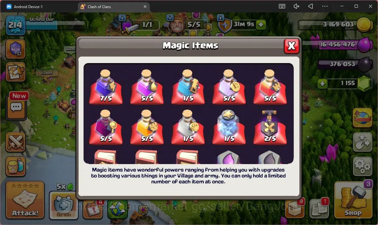 Clash of Clans Accounts Global |TH15–BH8|LVL 214|HH 9|BK55,AQ86,MP51,GW34, image 5