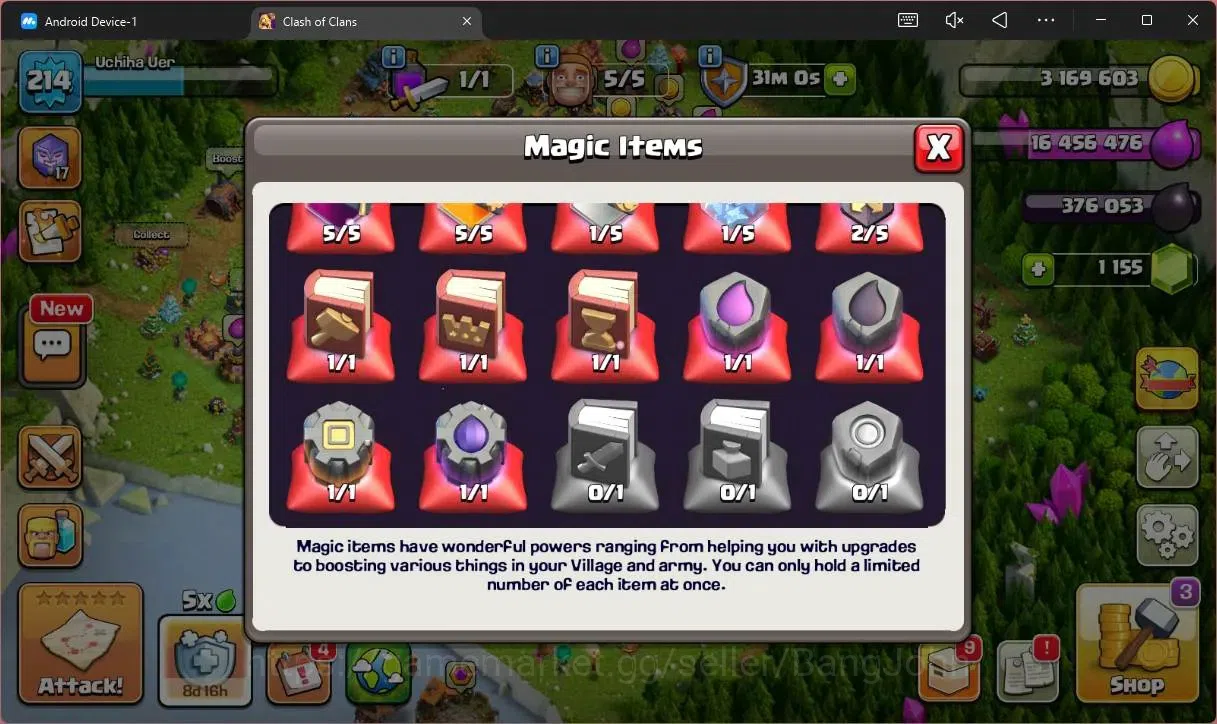 Clash of Clans Accounts Global |TH15–BH8|LVL 214|HH 9|BK55,AQ86,MP51,GW34, image 6