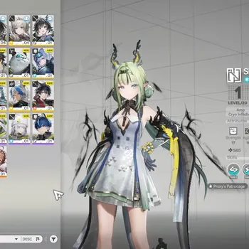 Arknights: Endfield Accounts NA/EU|Level 2|2 SSR 1 Limited (Si P1) + 1 Standard Ardelia+Sign|2 (*6 Weapon)|1 Selector ON|Log