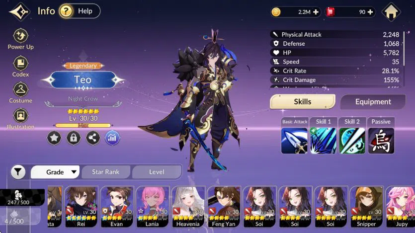Seven Knights Re:Birth Accounts [Re:BIRTH]GLOBAL|12 Legendary|4 SPEC|Teo,Spike,Ace image 5