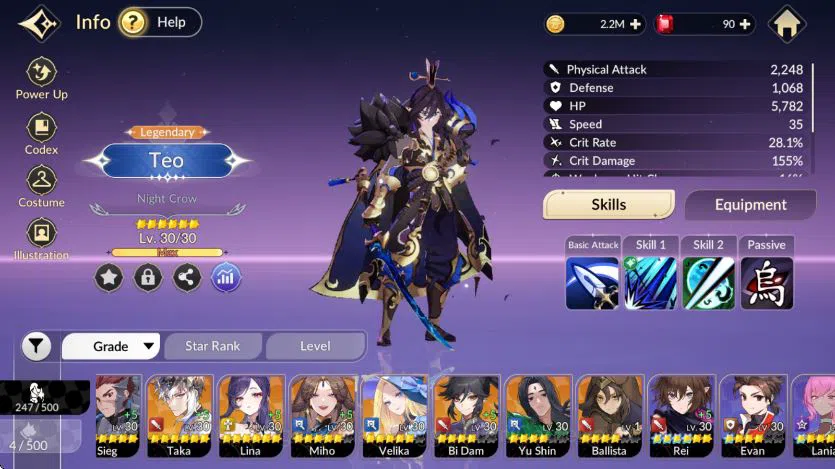 Seven Knights Re:Birth Accounts [Re:BIRTH]GLOBAL|12 Legendary|4 SPEC|Teo,Spike,Ace image 6