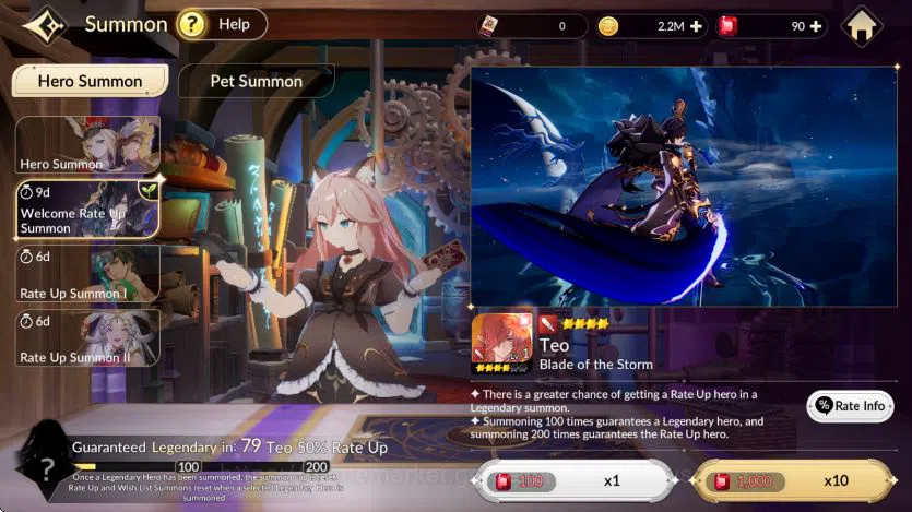 Seven Knights Re:Birth Accounts [Re:BIRTH]GLOBAL|12 Legendary|4 SPEC|Teo,Spike,Ace image 8