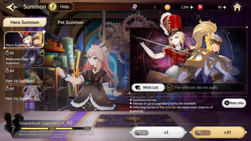 Seven Knights Re:Birth Accounts [Re:BIRTH]GLOBAL|12 Legendary|4 SPEC|Teo,Spike,Ace image 9