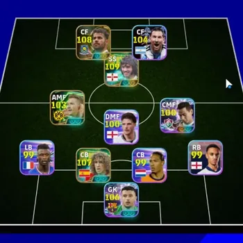 eFootball Accounts Legends & Iconic Players Android|Power 3120|Epic George Best,Carles Puyol,Diego