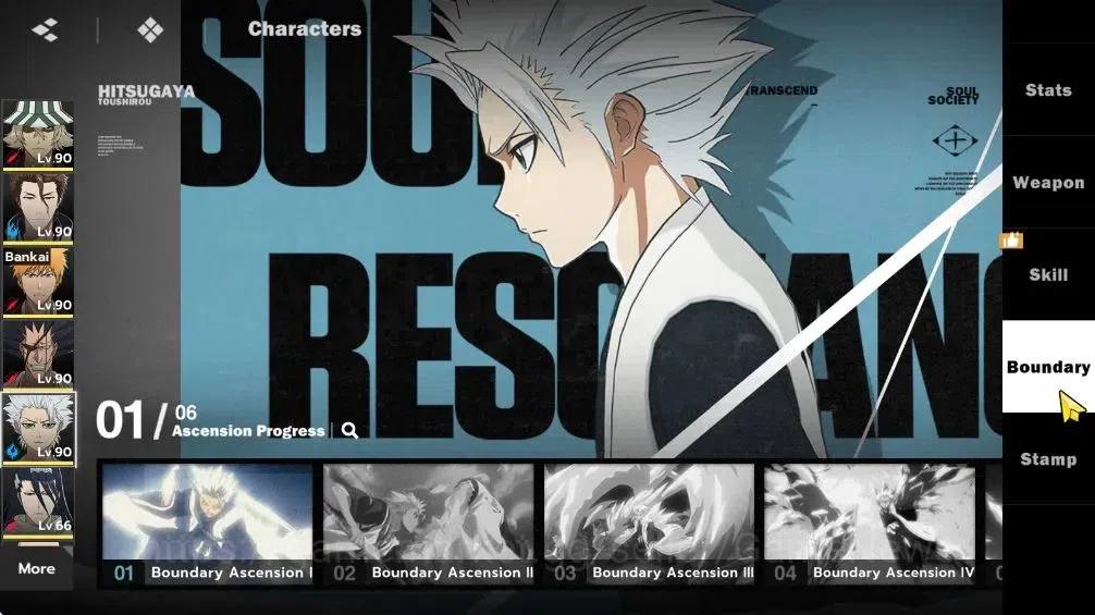 BLEACH: Soul Resonance Accounts NuverseSEA|LV 69|9 SSR [(AizenB1+SignG2,KisukeB2+S image 17