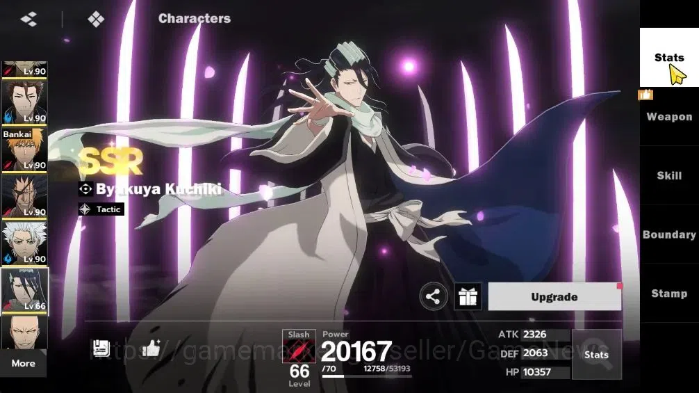 BLEACH: Soul Resonance Accounts NuverseSEA|LV 69|9 SSR [(AizenB1+SignG2,KisukeB2+S image 19