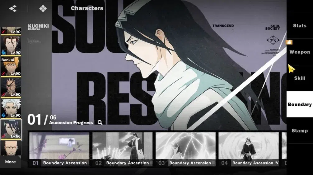 BLEACH: Soul Resonance Accounts NuverseSEA|LV 69|9 SSR [(AizenB1+SignG2,KisukeB2+S image 20