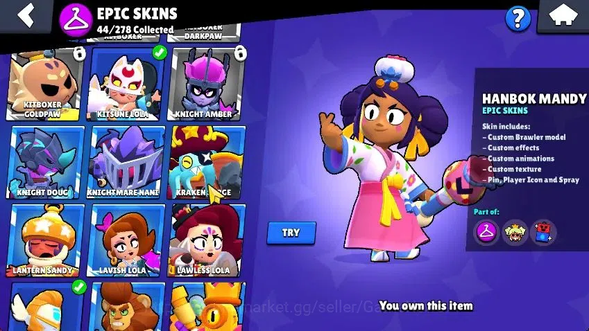 Brawl Stars Accounts Lvl 100|23K Trophy|87 Brawlers 24 MAX Lvl|6 Hypch Skins [LEdgar,LMortis,3 Rico] 7Legend 7Myth 20